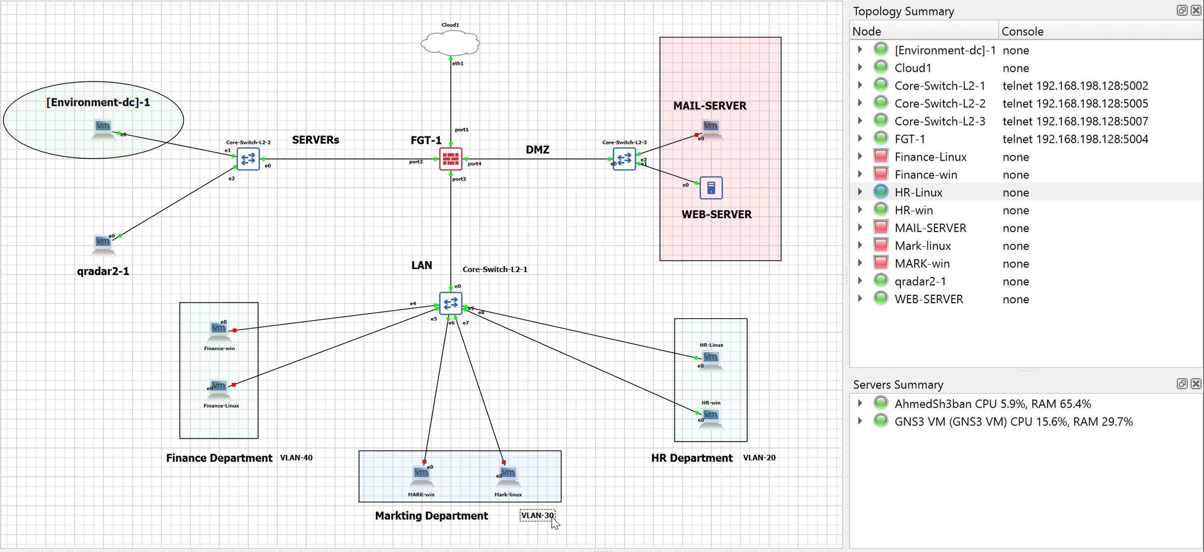 Enterprise Homelab Simulation